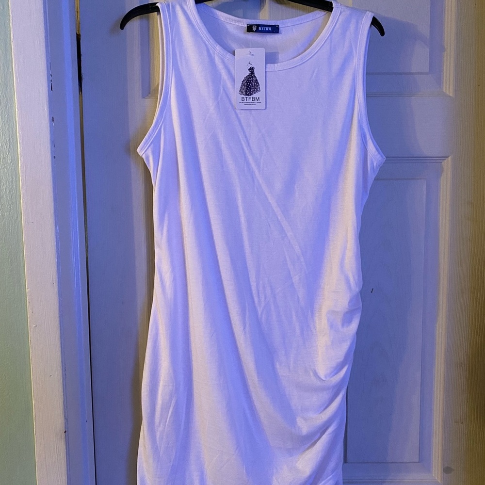 White dress from Amazon.